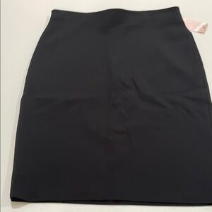 Philosophy Elegant Black Pencil Skirt